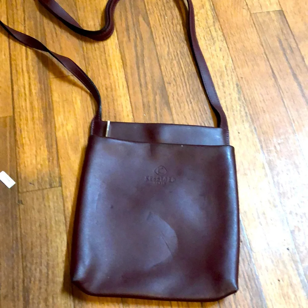 Kesslord vintage Leather crossbody Bag